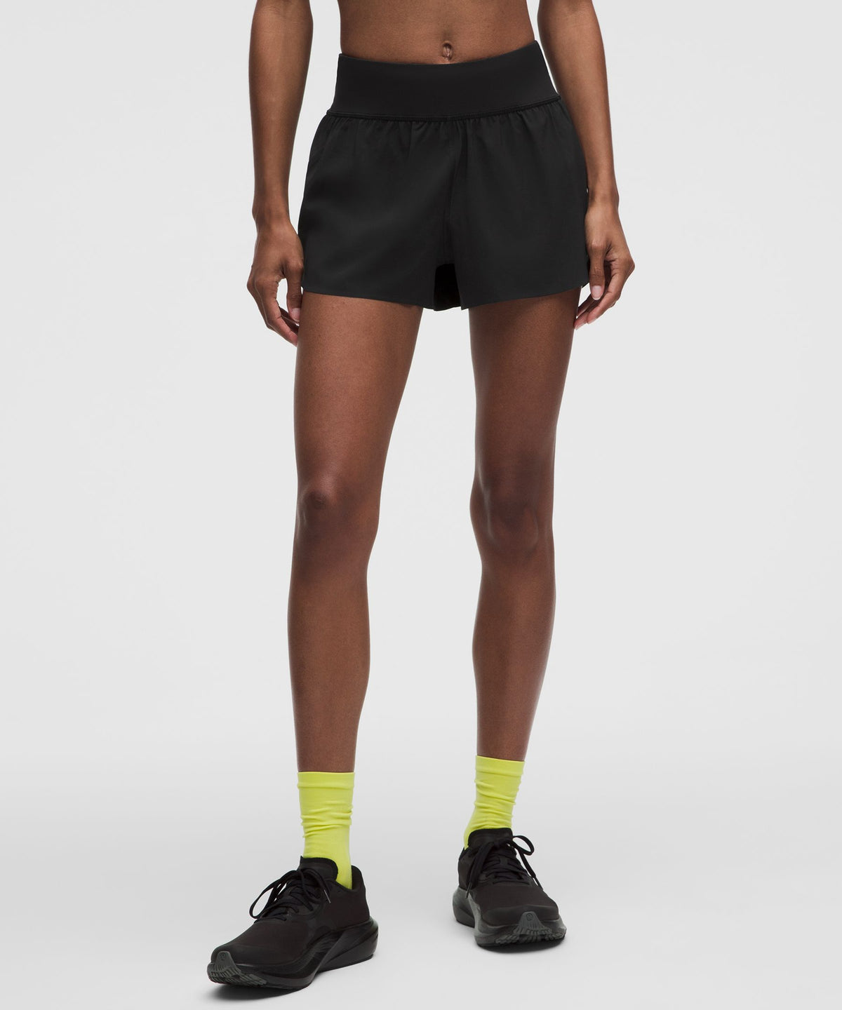 Fast and Free Mid-Rise Split Short 3"Updated Design