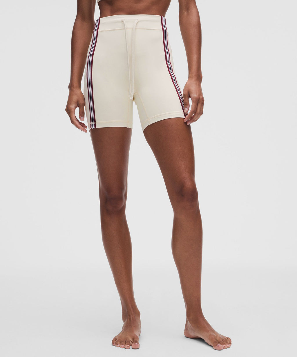 Groove High-Rise Short 6"Stripe Trim