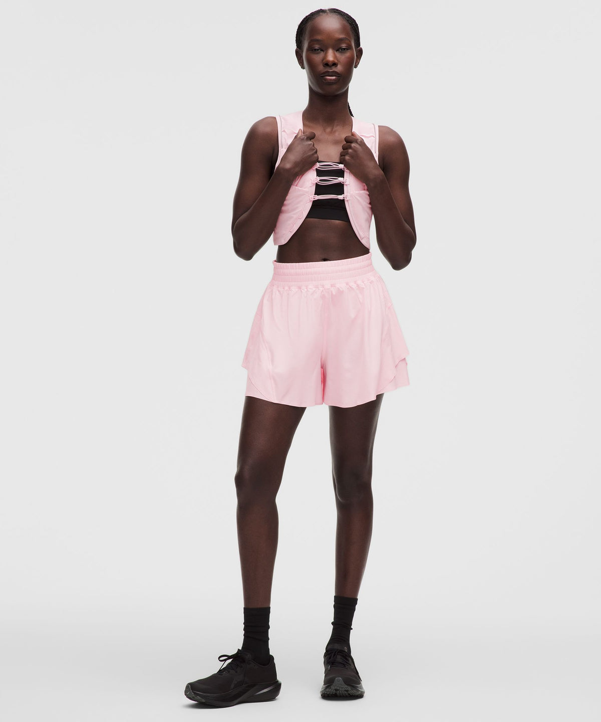 Shake It Out High-Rise Running Short 4"