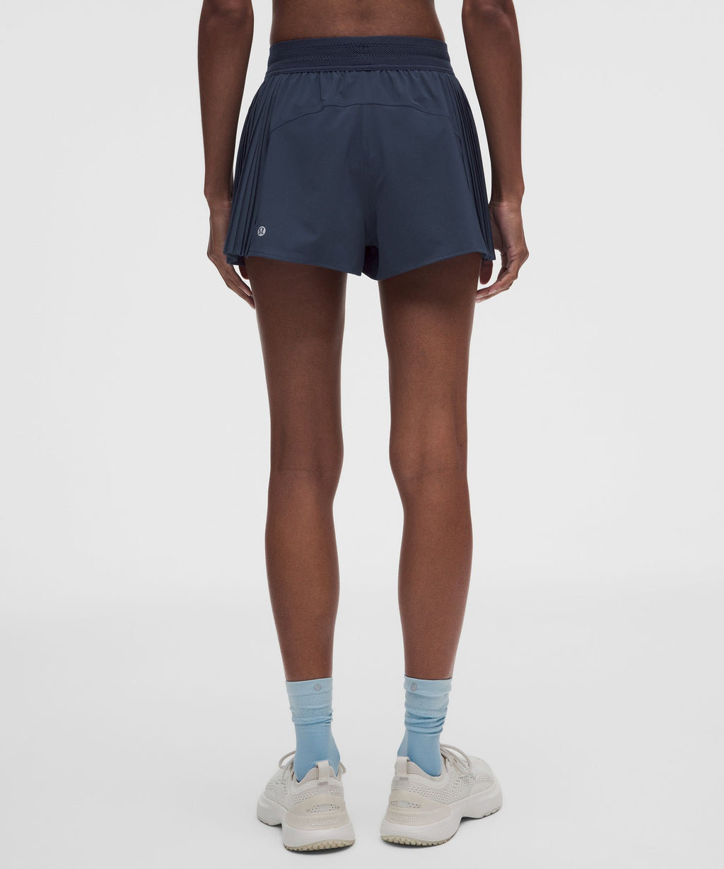Side-Pleat Tennis Short 2.5"