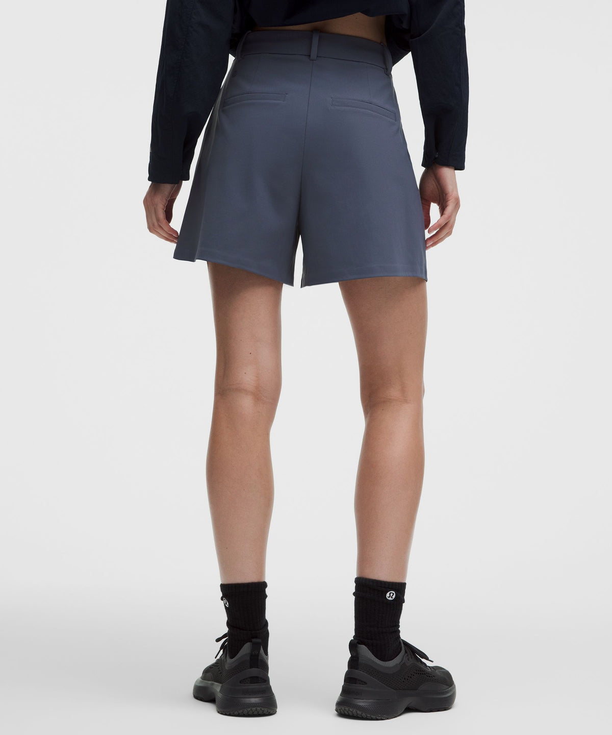 Daydrift Pleated High-Rise Short 5"