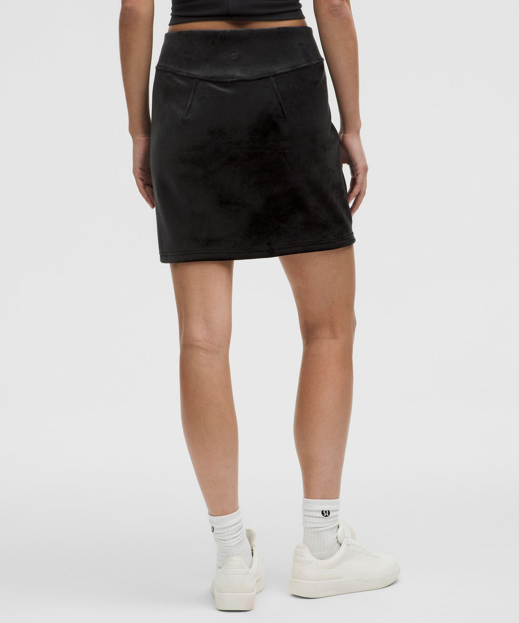 Scuba Mid-Rise Mini SkirtVelvet