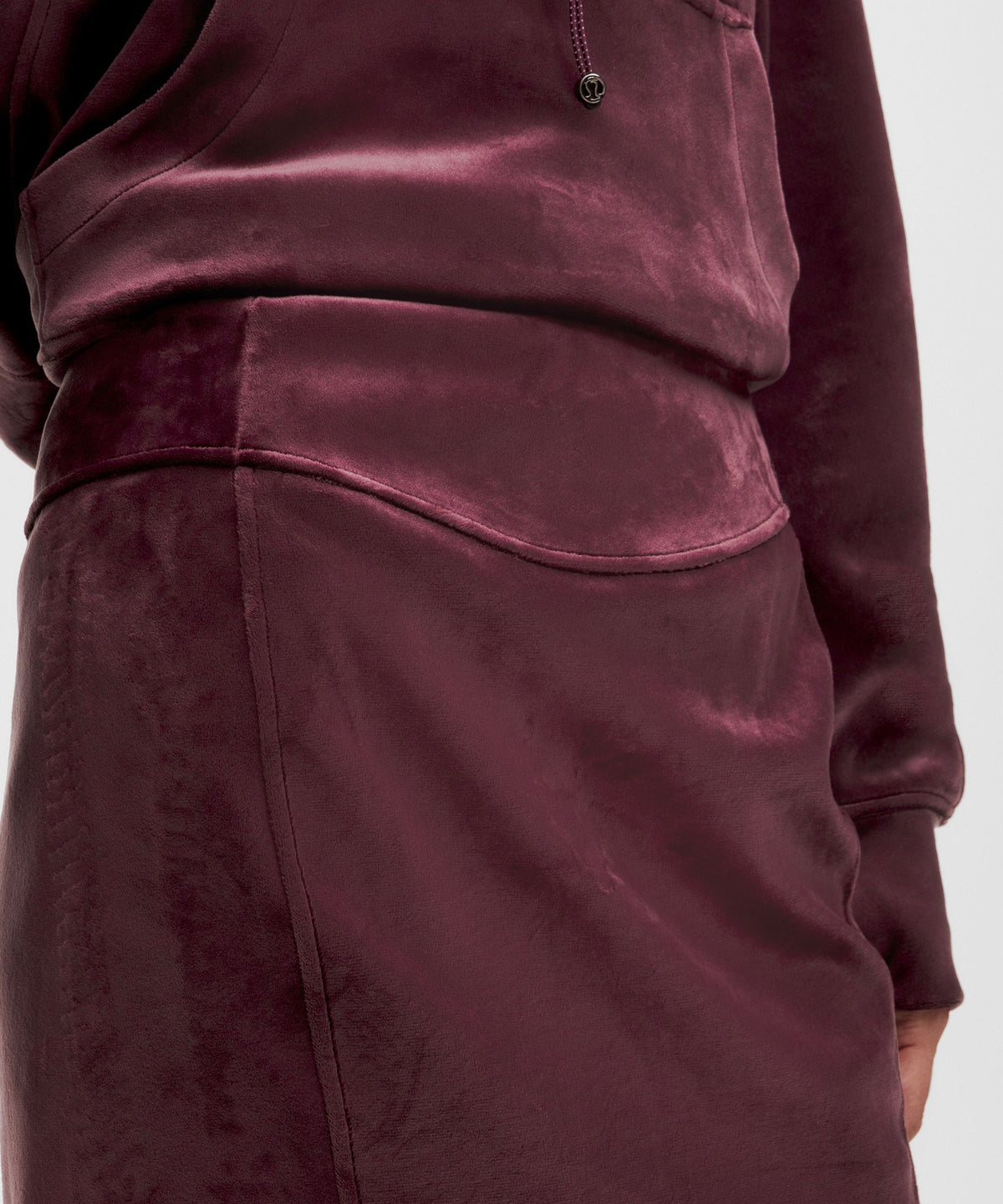 Scuba Mid-Rise Mini SkirtVelvet
