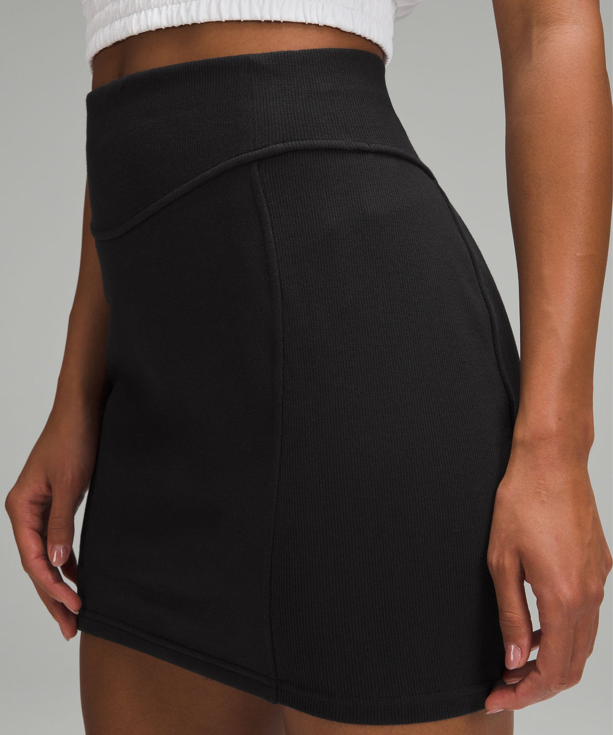 Scuba High-Rise Mini Skirt