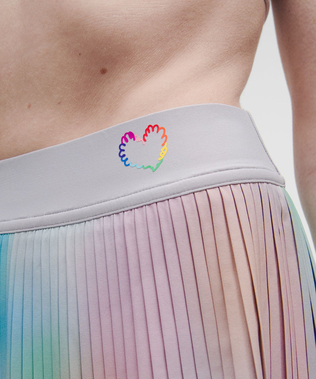 RePleat High-Rise Pleated Tennis SkirtPride