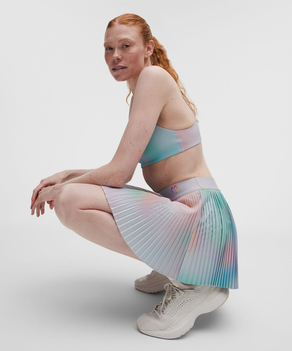 RePleat High-Rise Pleated Tennis SkirtPride