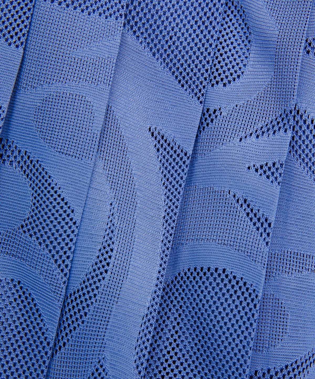 Paisley-Mesh High-Rise Tennis Skirt