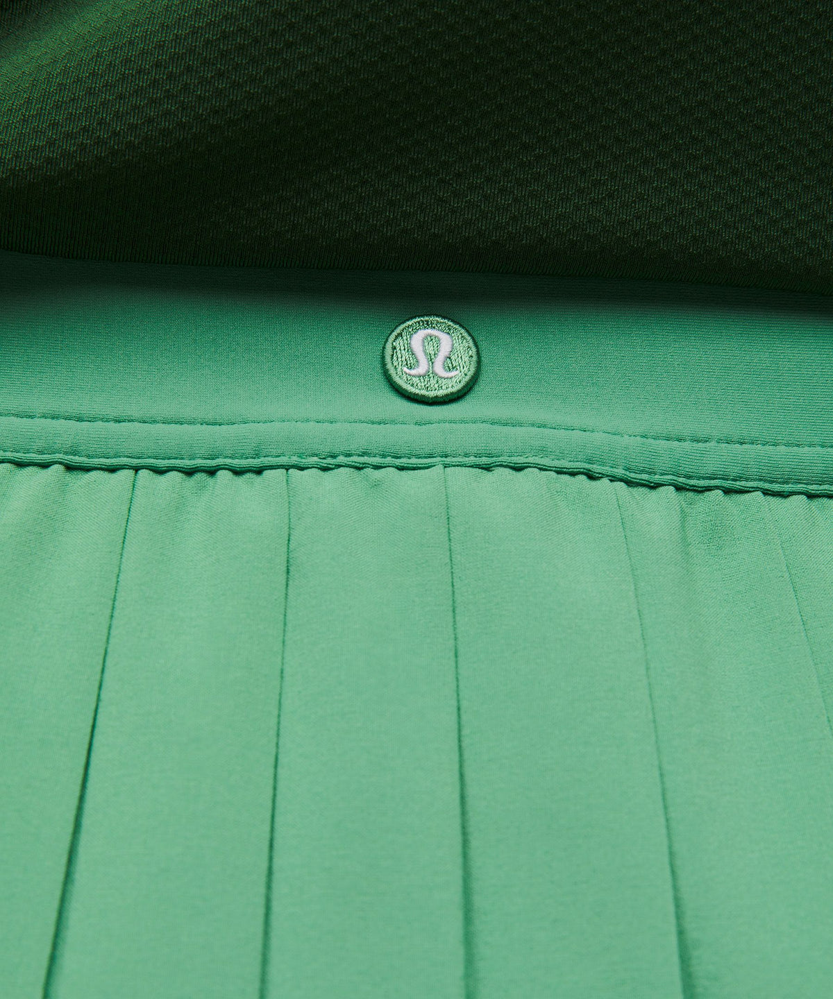 High-Rise Pleated Tennis SkirtLong