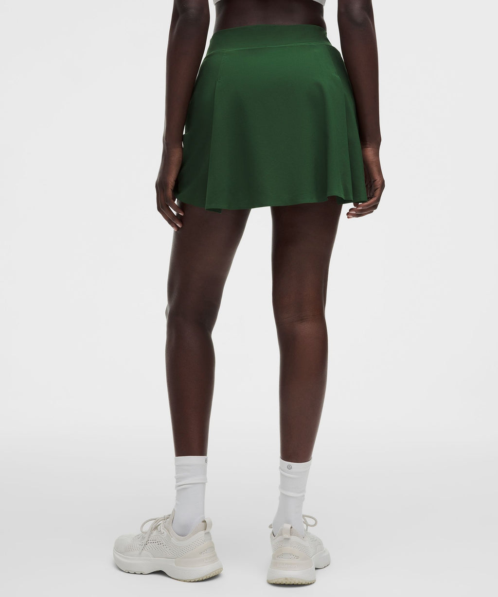 A-Line Side-Pleat Tennis Skirt