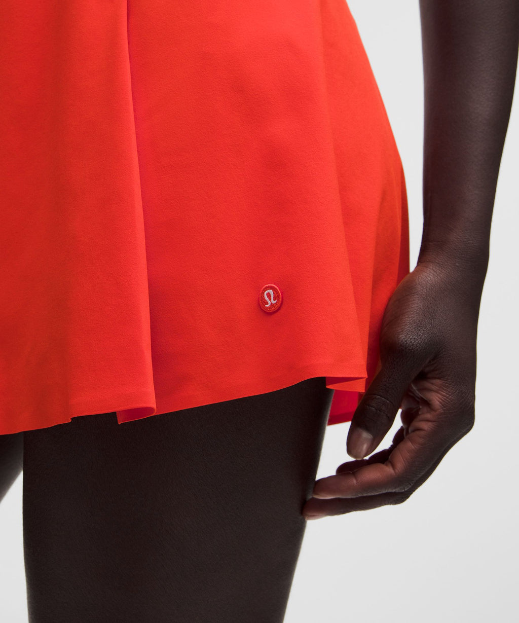 A-Line Side-Pleat Tennis Skirt