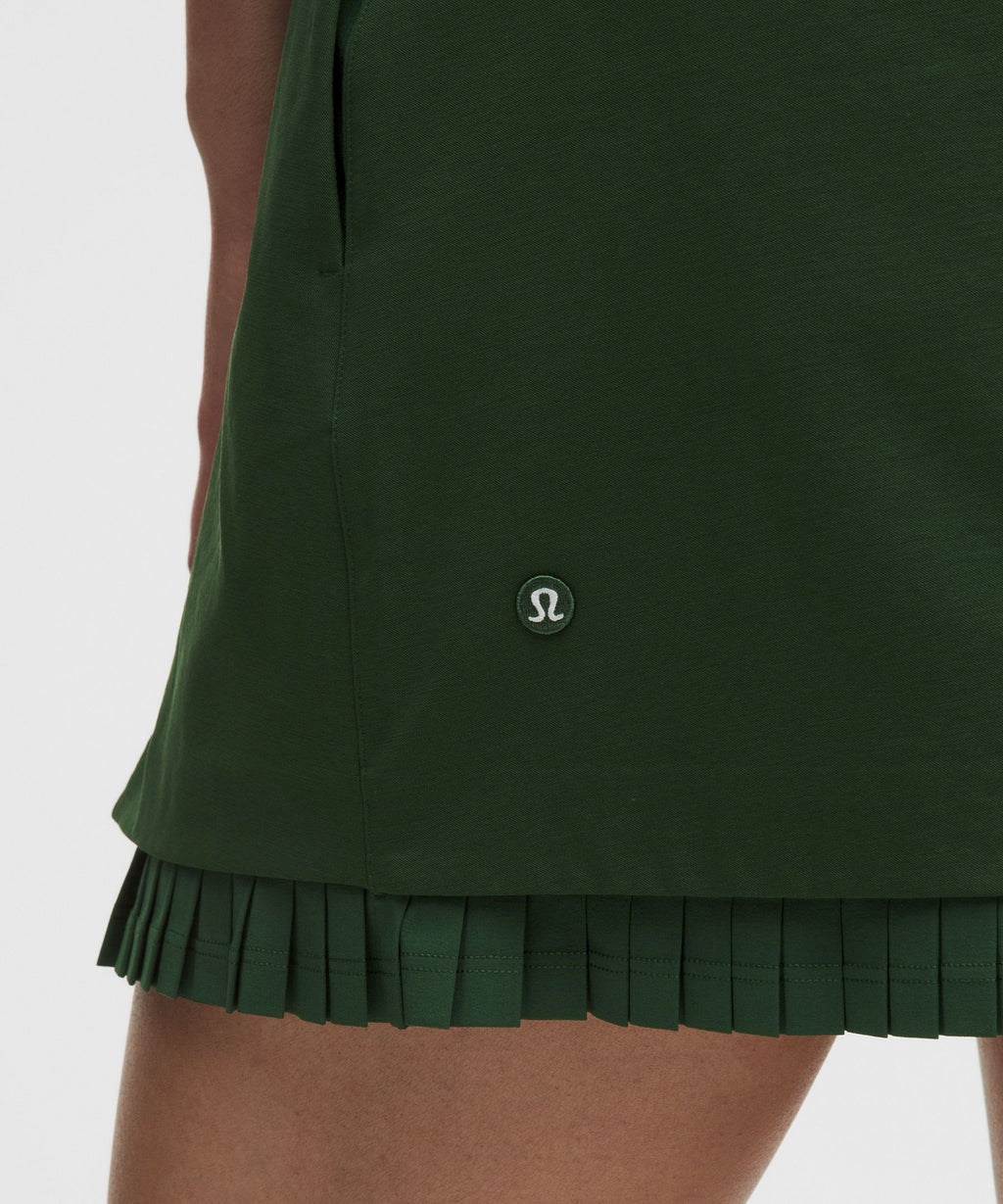 Water-Repellent Pleated High-Rise Golf Skirt