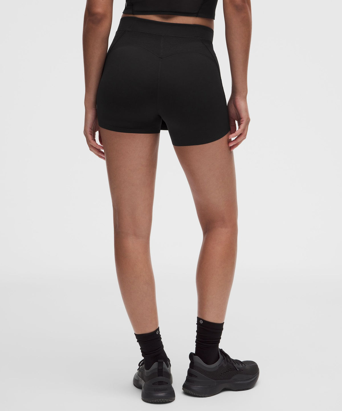 Nulux Mesh-Panelled High-Rise Mini Skort