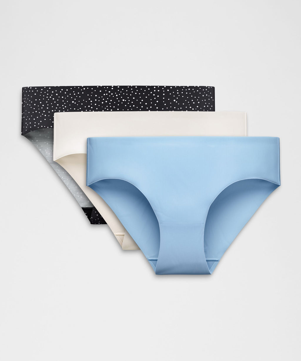 InvisiWear Mid-Rise Bikini Underwear3 Pack