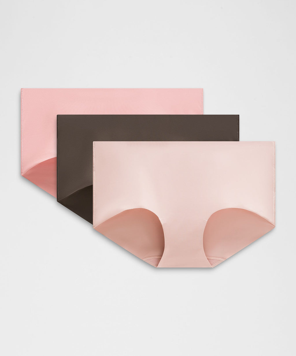 InvisiWear Mid-Rise Boyshort Underwear3 Pack