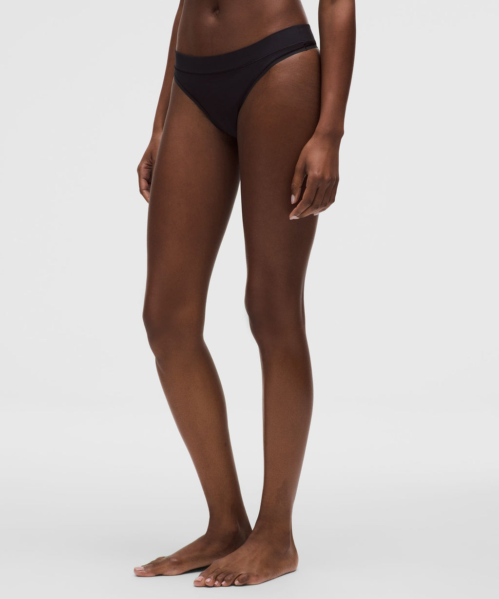 UnderEase Mid-Rise Thong Underwear3 Pack