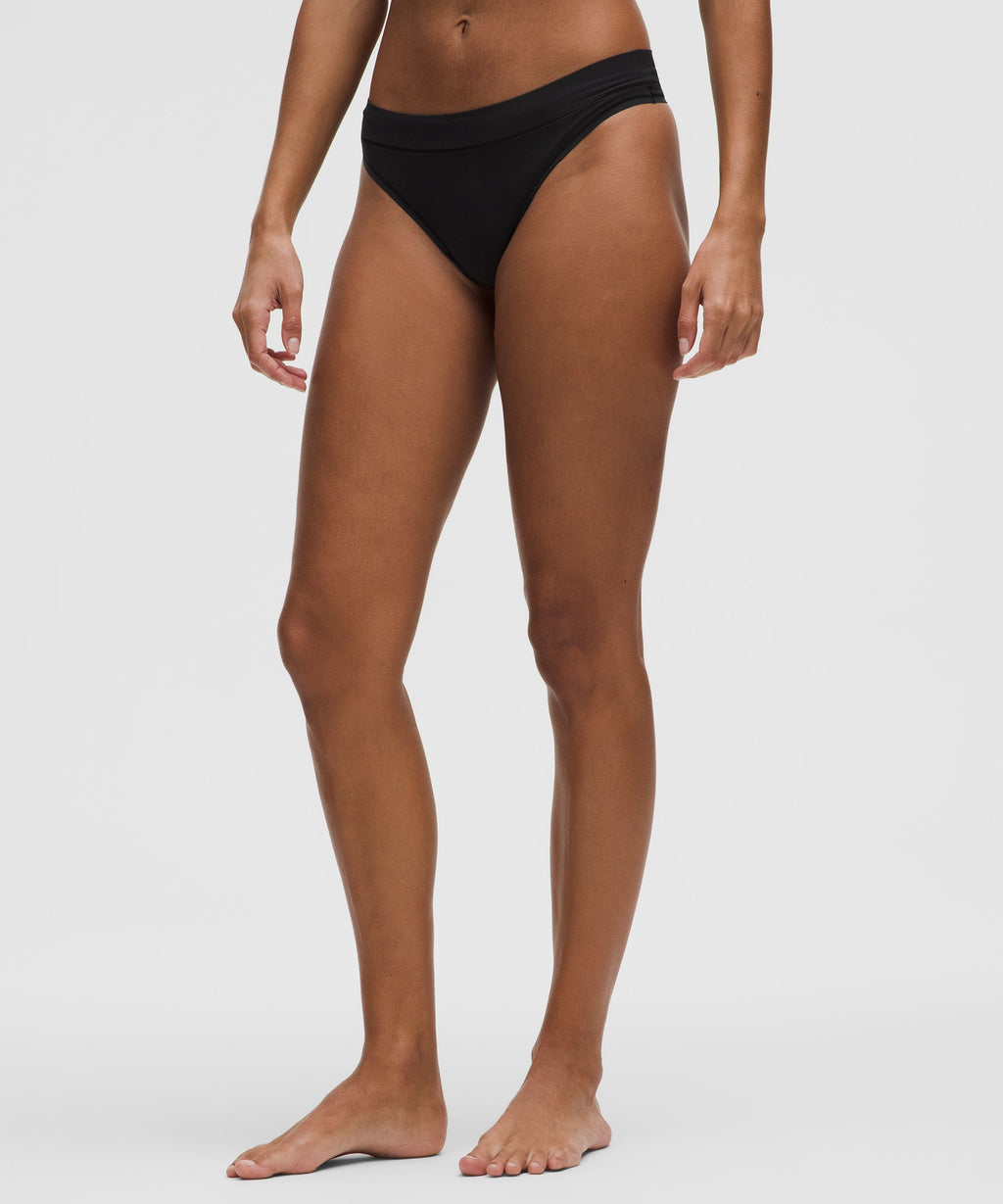 UnderEase Mid-Rise Thong Underwear5 Pack