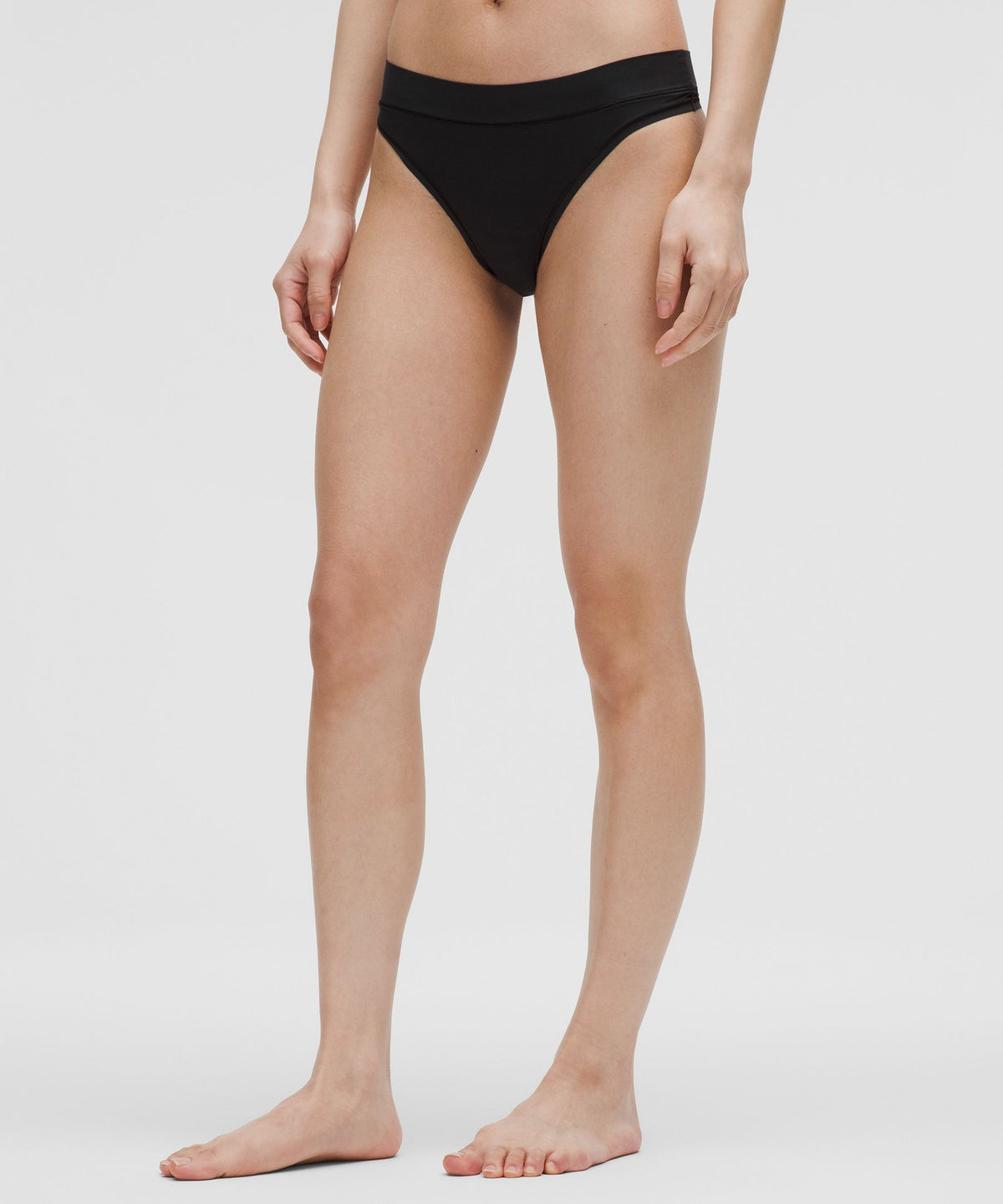 UnderEase Mid-Rise Thong Underwear5 Pack