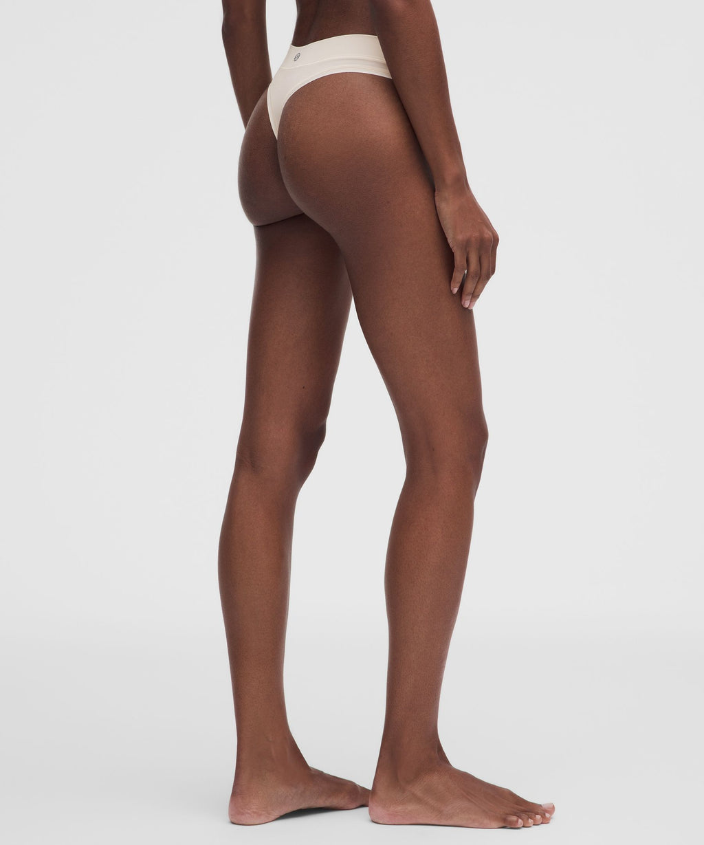 UnderEase Mid-Rise Thong Underwear3 Pack