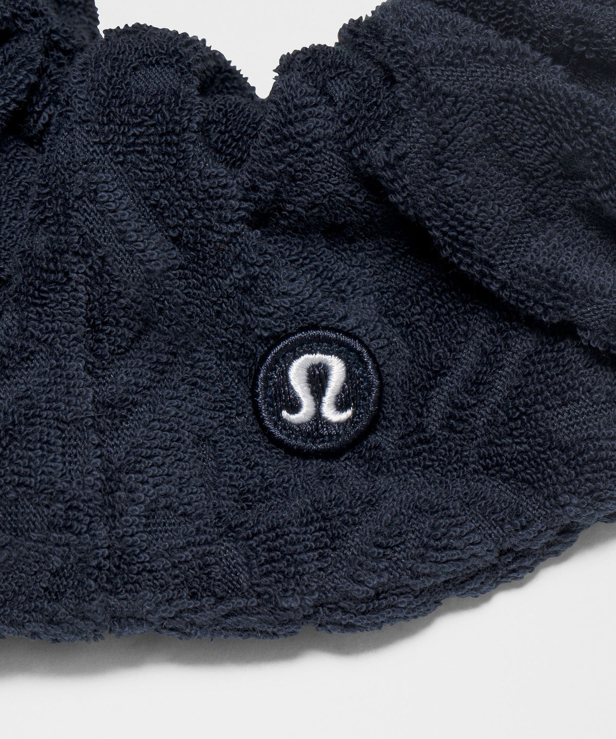 Terry Jacquard Oversized Scrunchie