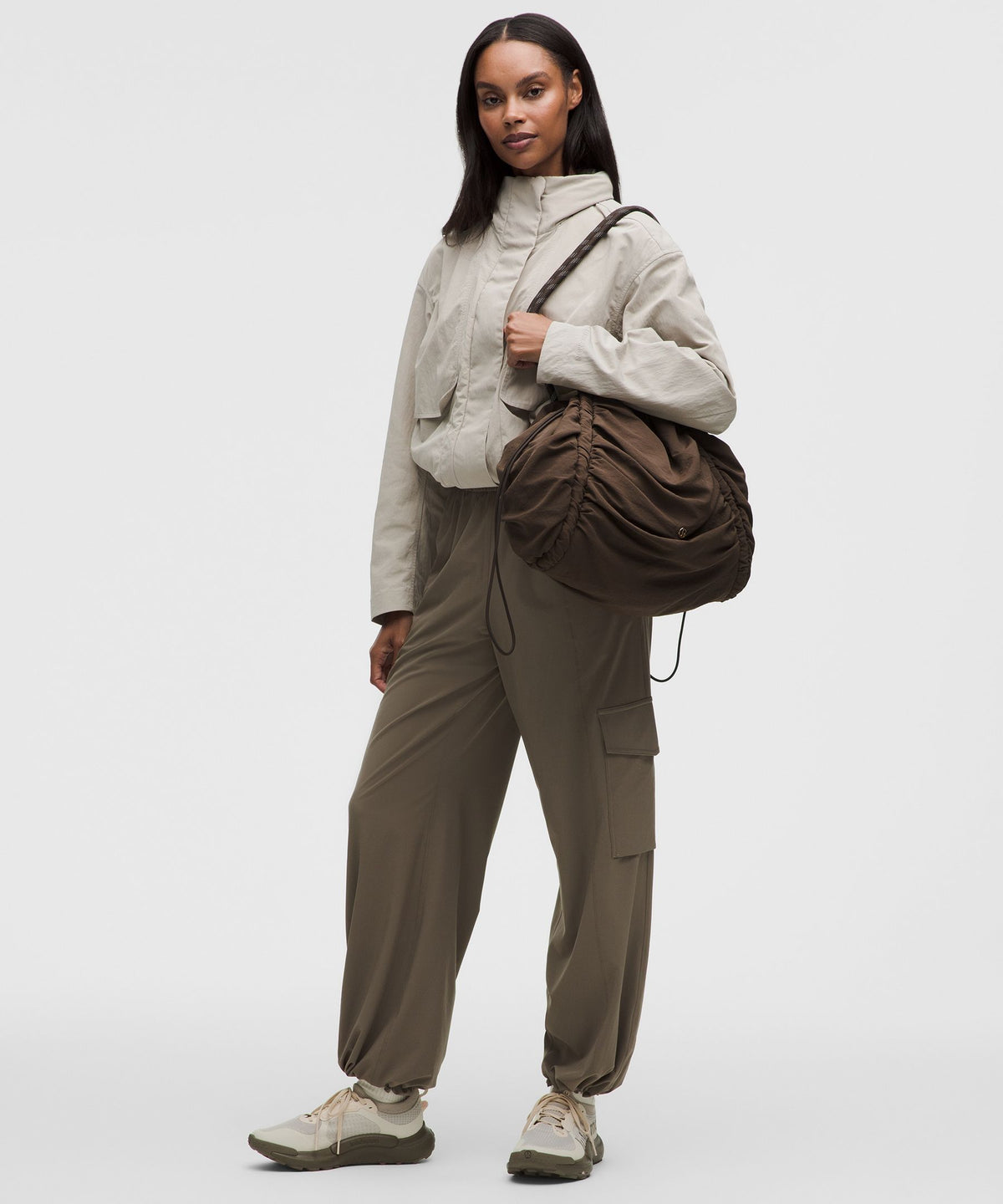 Ruched Tote Bag 24L