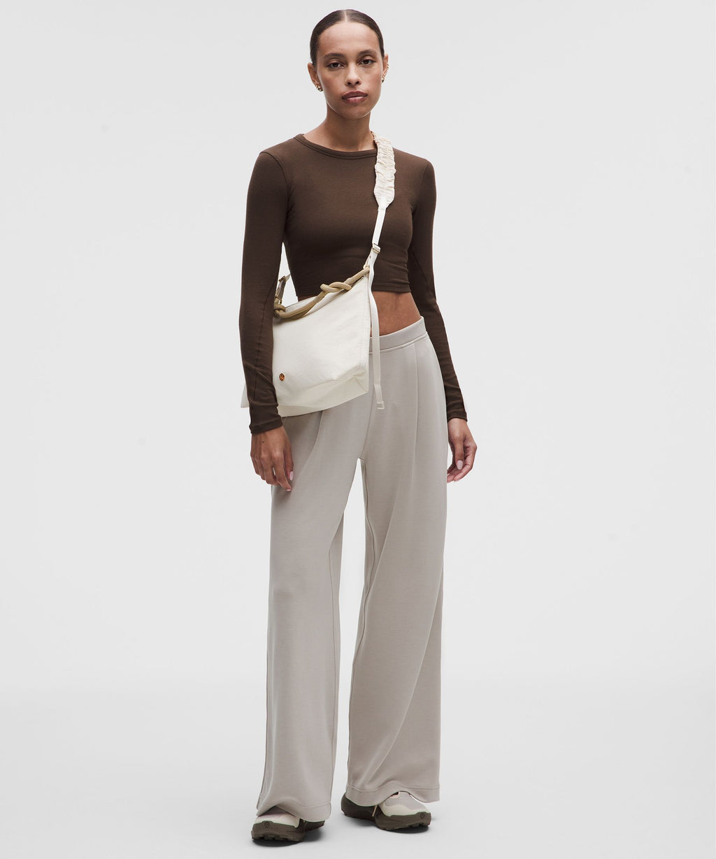 Convertible Ruched Crossbody Bag 6.5L